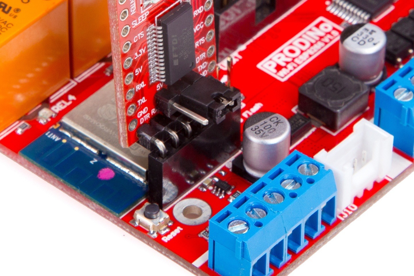 PRODINo WiFi Tutorial programmer